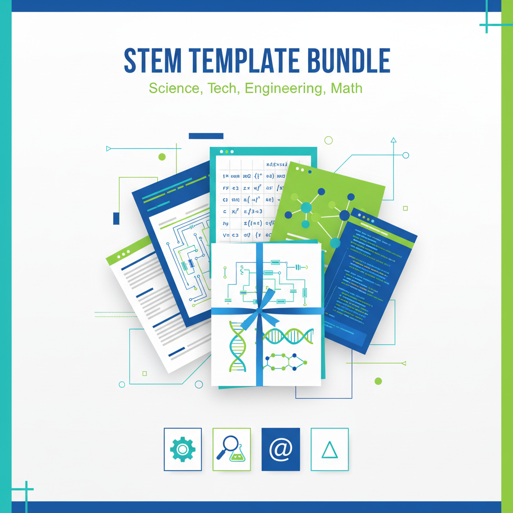 STEM Template Bundle