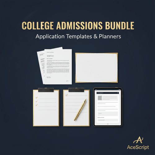 college essay  - ace script