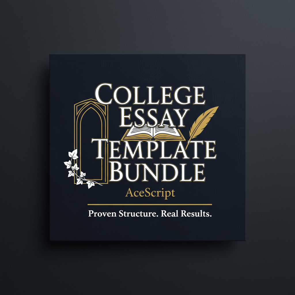 college essay  - ace script